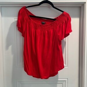 Express Off The Shoulder Top Size Large